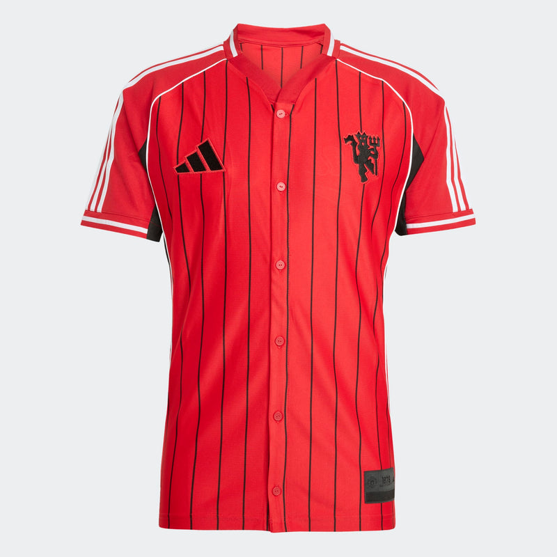 Load image into Gallery viewer, adidas Men's Manchester United Baseball Jersey
