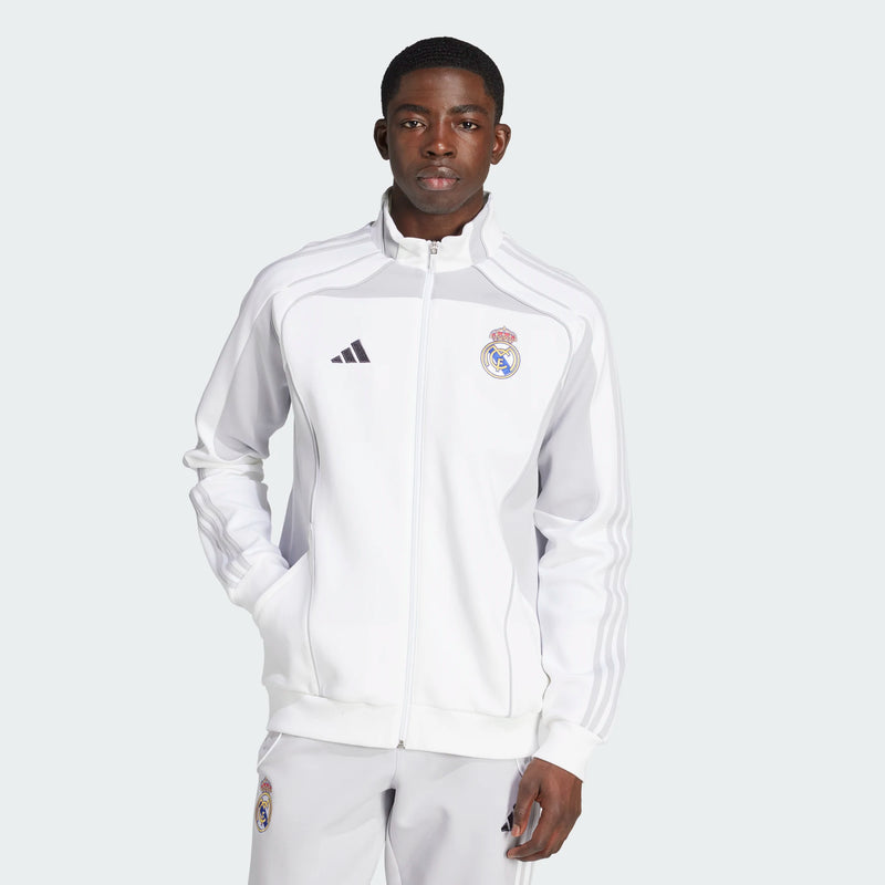 Load image into Gallery viewer, adidas Men's Real Madrid Track Jacket White
