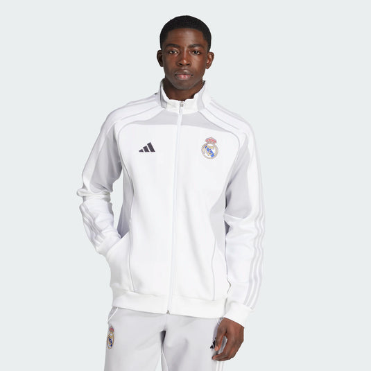 adidas Men's Real Madrid Track Jacket White