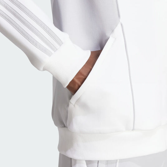 adidas Men's Real Madrid Track Jacket White