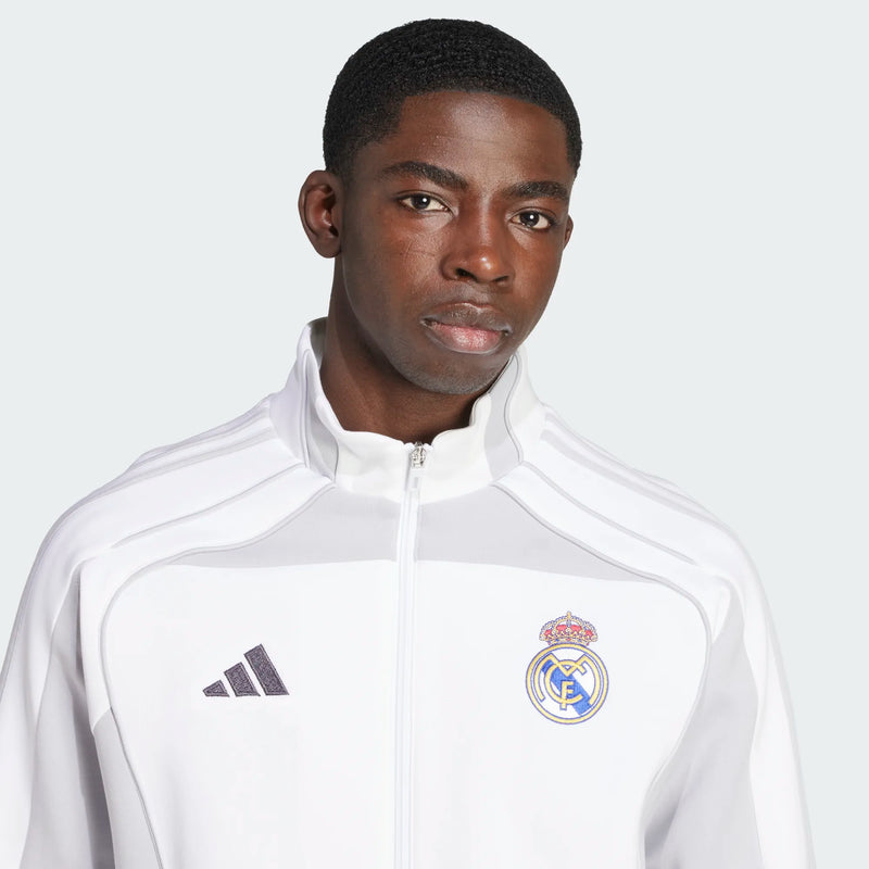 Load image into Gallery viewer, adidas Men's Real Madrid Track Jacket White
