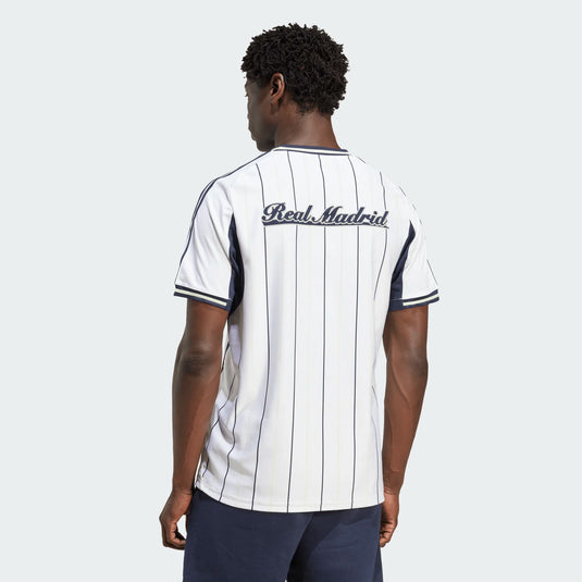 adidas Men's Real Madrid Baseball Style Jersey