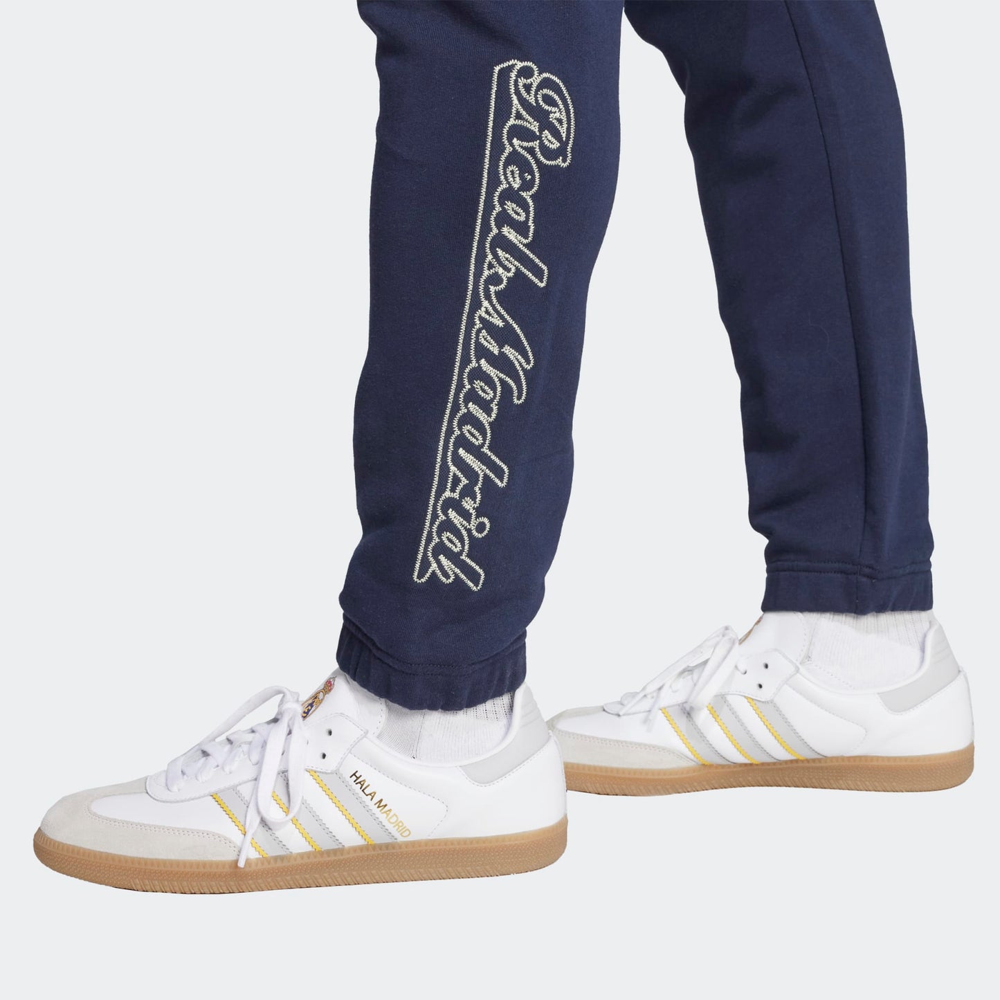 Real Madrid Navy Blue Fleece Pants