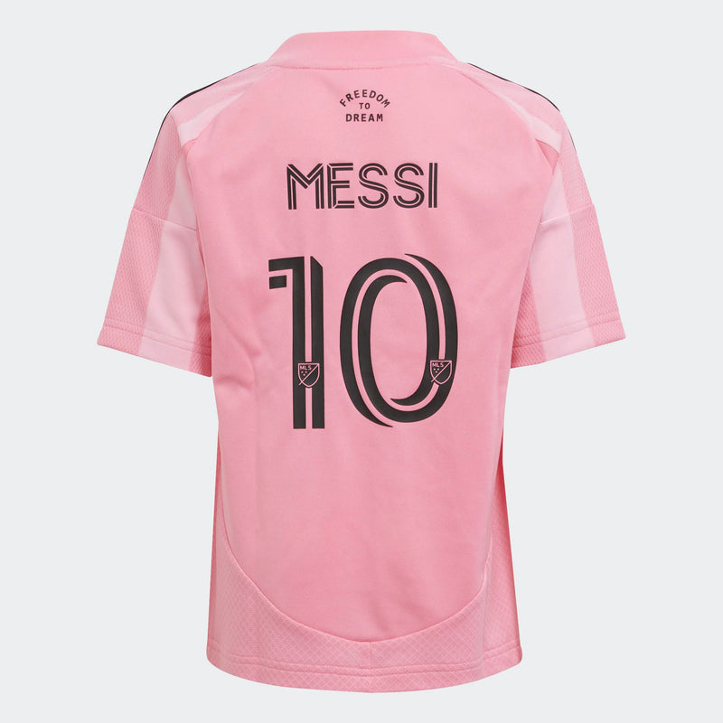 Load image into Gallery viewer, adidas Pink Inter Miami Messi Home Kit Toddler 2025
