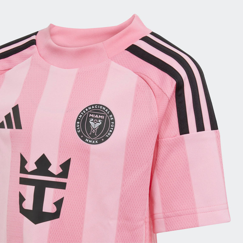 Load image into Gallery viewer, adidas Pink Inter Miami Messi Home Kit Toddler 2025
