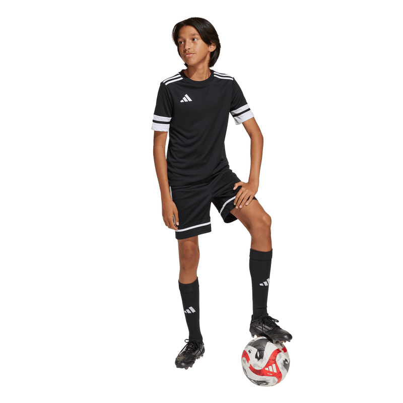 Load image into Gallery viewer, adidas Youth Squadra 25 Soccer Shorts Black
