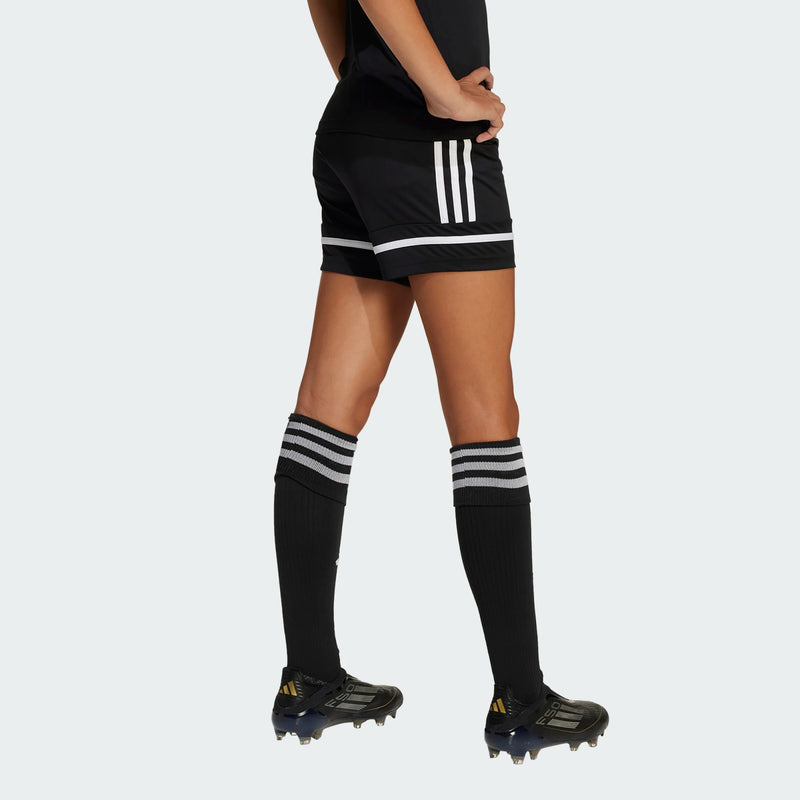 Load image into Gallery viewer, adidas Squadra 25 Youth Girls Soccer Shorts Black White
