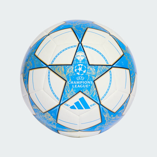 adidas Champions League Soccer Ball White Blue
