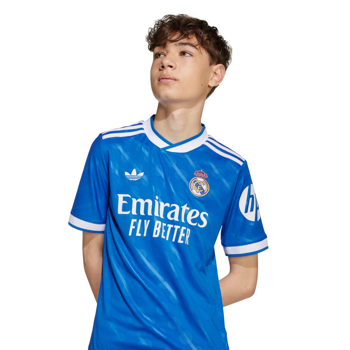 Mbappe #10 Youth Real Madrid Third Jersey 2025/26 Blue