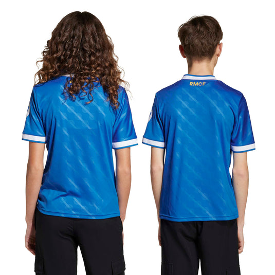 Youth Real Madrid Third Jersey 2025/26 Blue