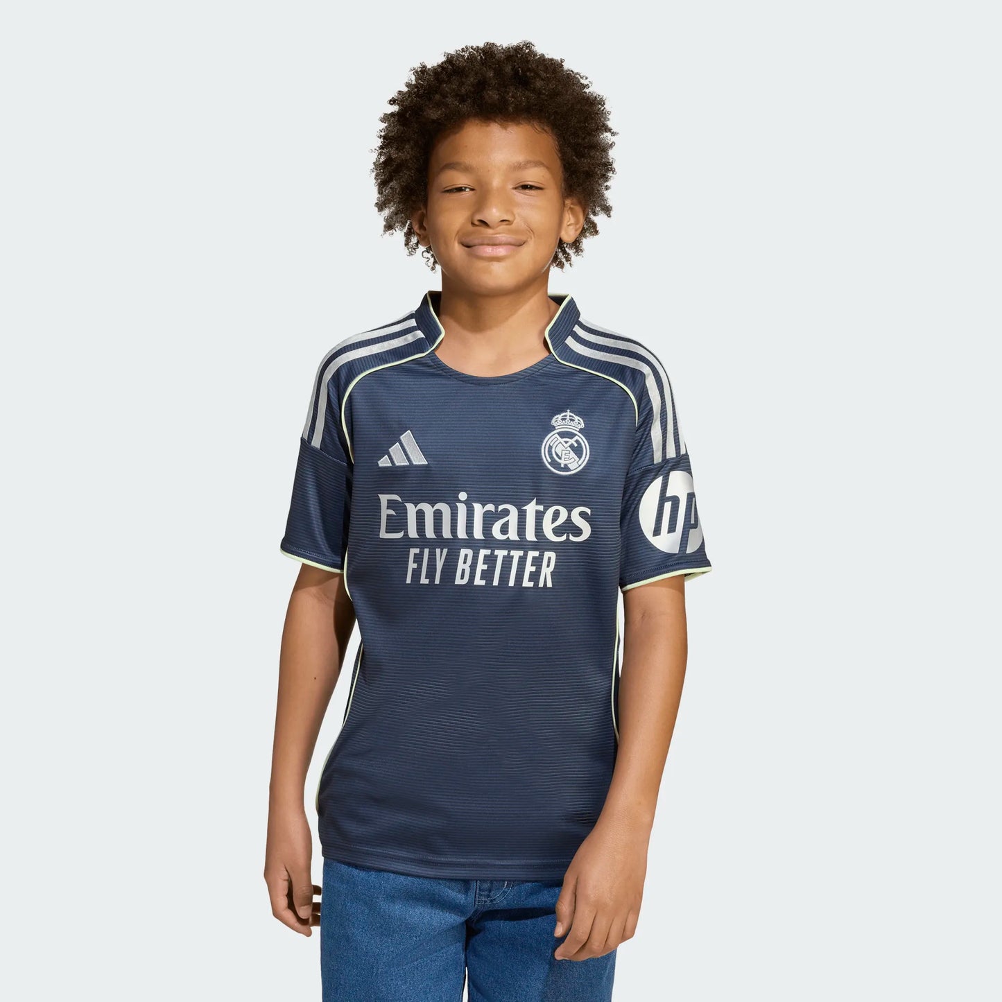 Mbappe #10 adidas Youth Real Madrid Away Jersey 2025/26