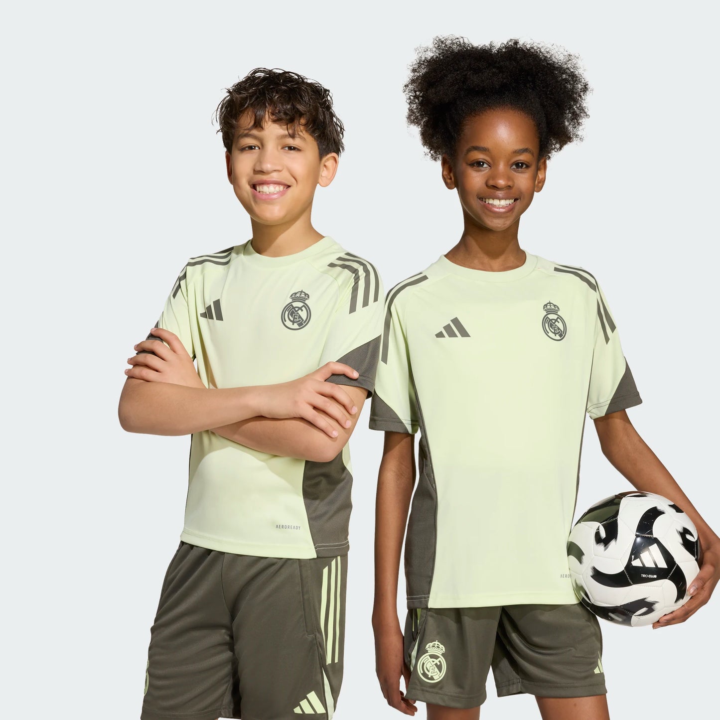 adidas Youth Real Madrid Training Jersey 2025/26