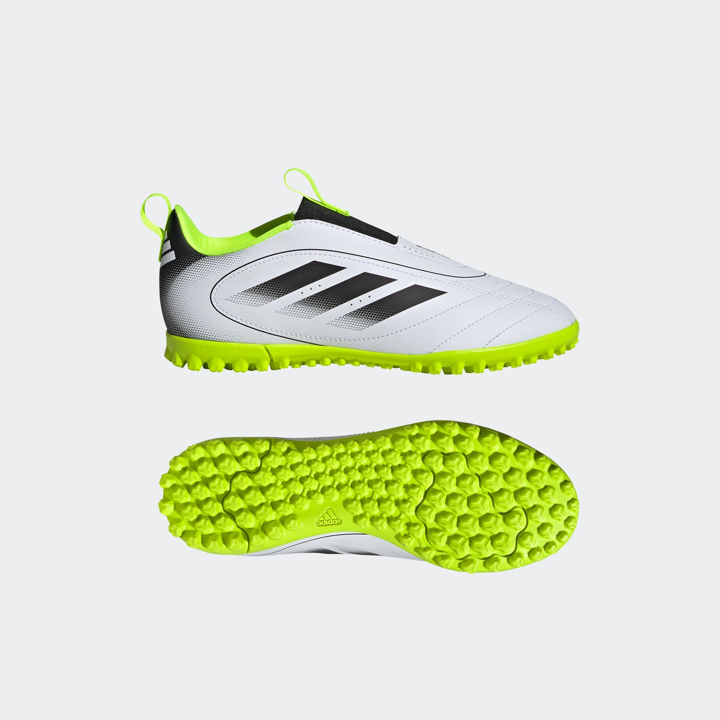 adidas Youth Goletto IX Laceless Turf Soccer Shoes