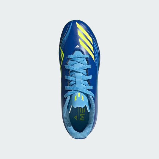 adidas Youth F50 Messi Club FG/MG Blue/Yellow