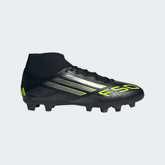 adidas F50 Club Mid FG/MG Black Green