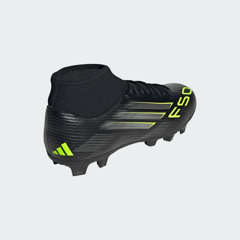 adidas F50 Club Mid Firm/Multi-Ground Cleats Core Black 6 - Mens Soccer Cleats adidas F50 Club Mid Firm/Multi-Ground Cleats Core Black 6 - Mens Soccer Cleats