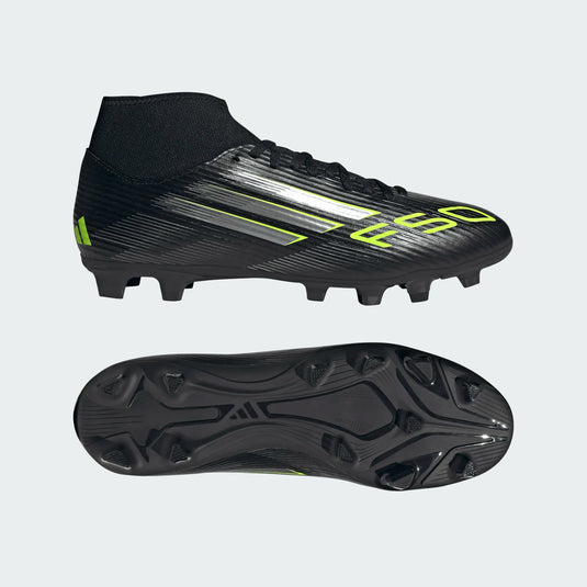 adidas F50 Club Mid FG/MG Black Green