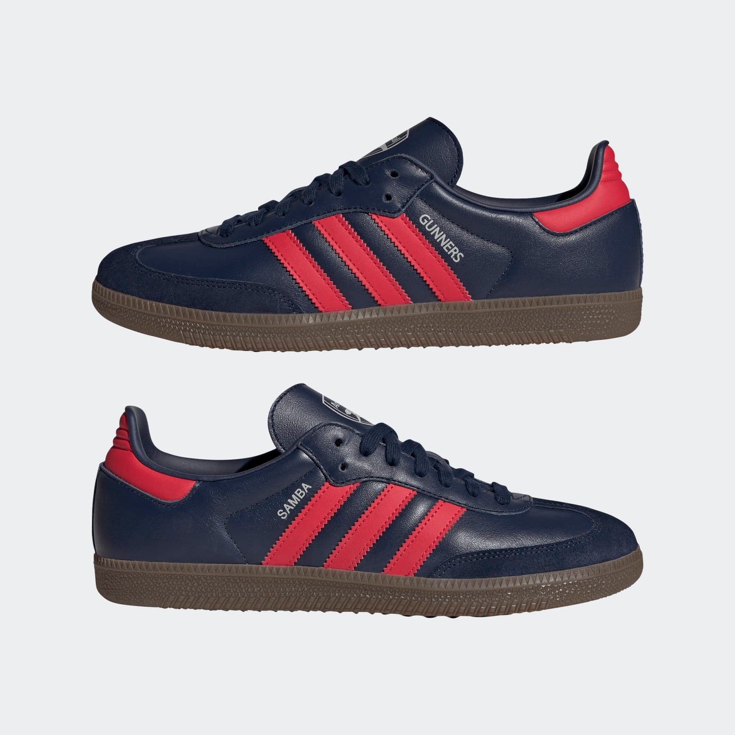 adidas Gunners Samba Arsenal Navy Blue Red