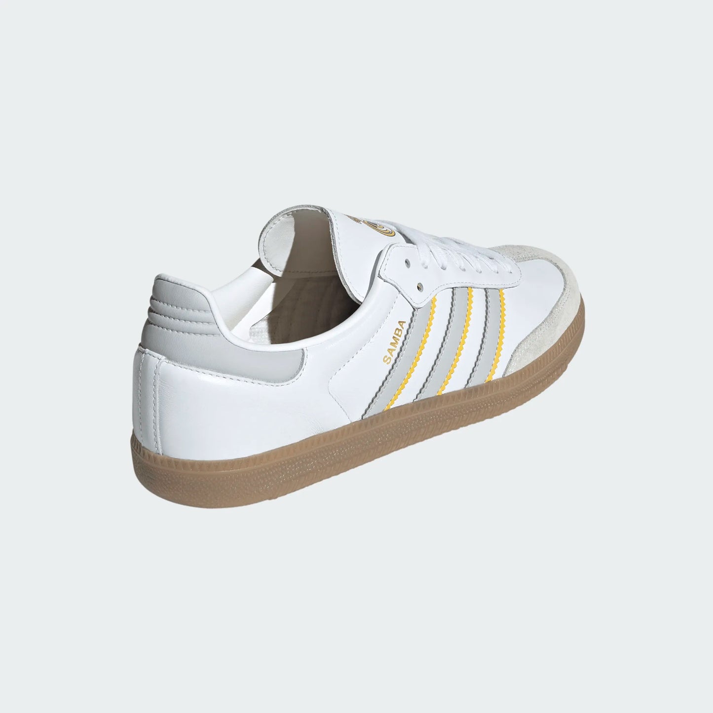 adidas Samba Real Madrid White Gold