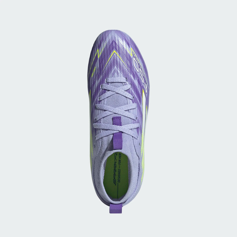 Load image into Gallery viewer, adidas Youth F50 Sparkfusion League FG/AG Purple

