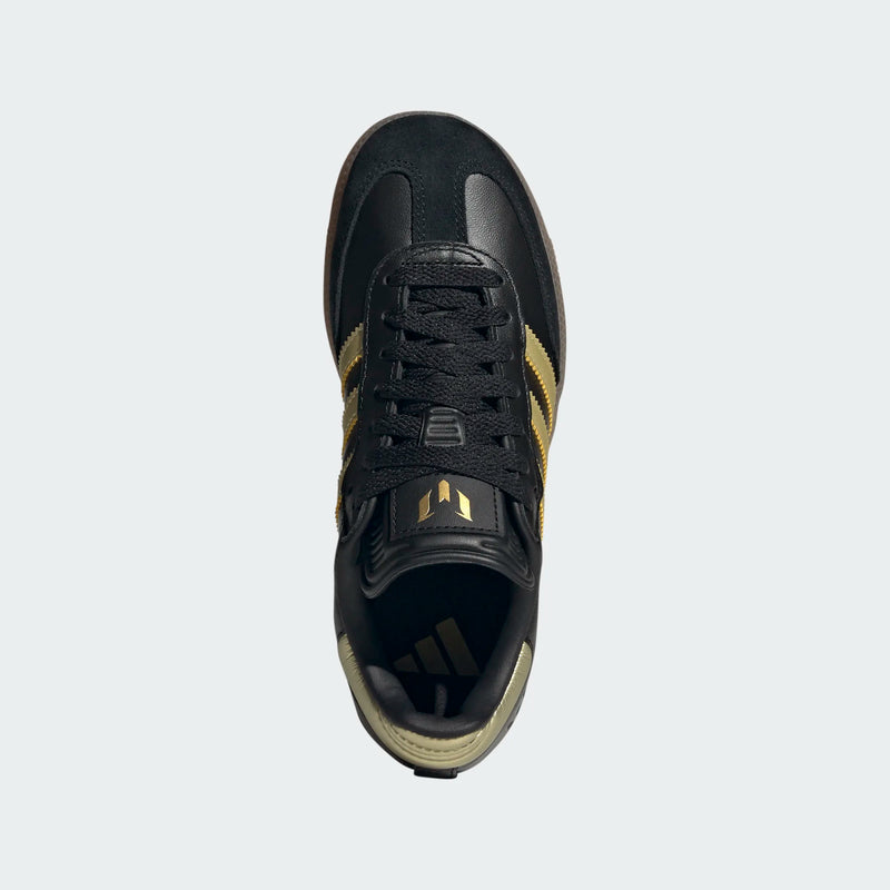 Load image into Gallery viewer, adidas Youth Samba Jr Messi Black Gold

