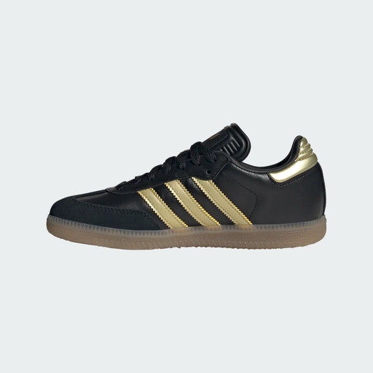 adidas Youth Samba Jr Messi Black Gold