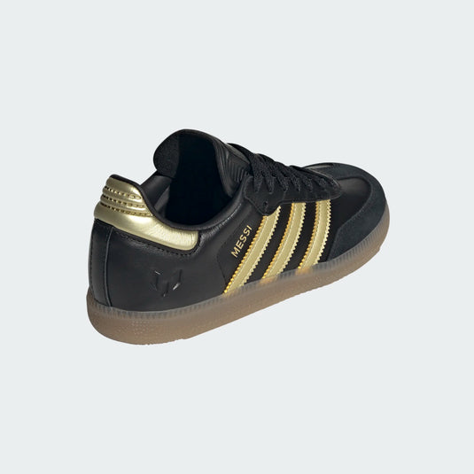 adidas Youth Samba Jr Messi Black Gold