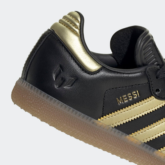 adidas Youth Samba Jr Messi Black Gold