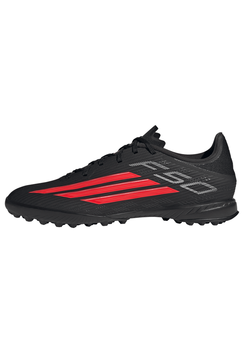 Load image into Gallery viewer, adidas F50 League Turf Soccer Shoes Black Red
