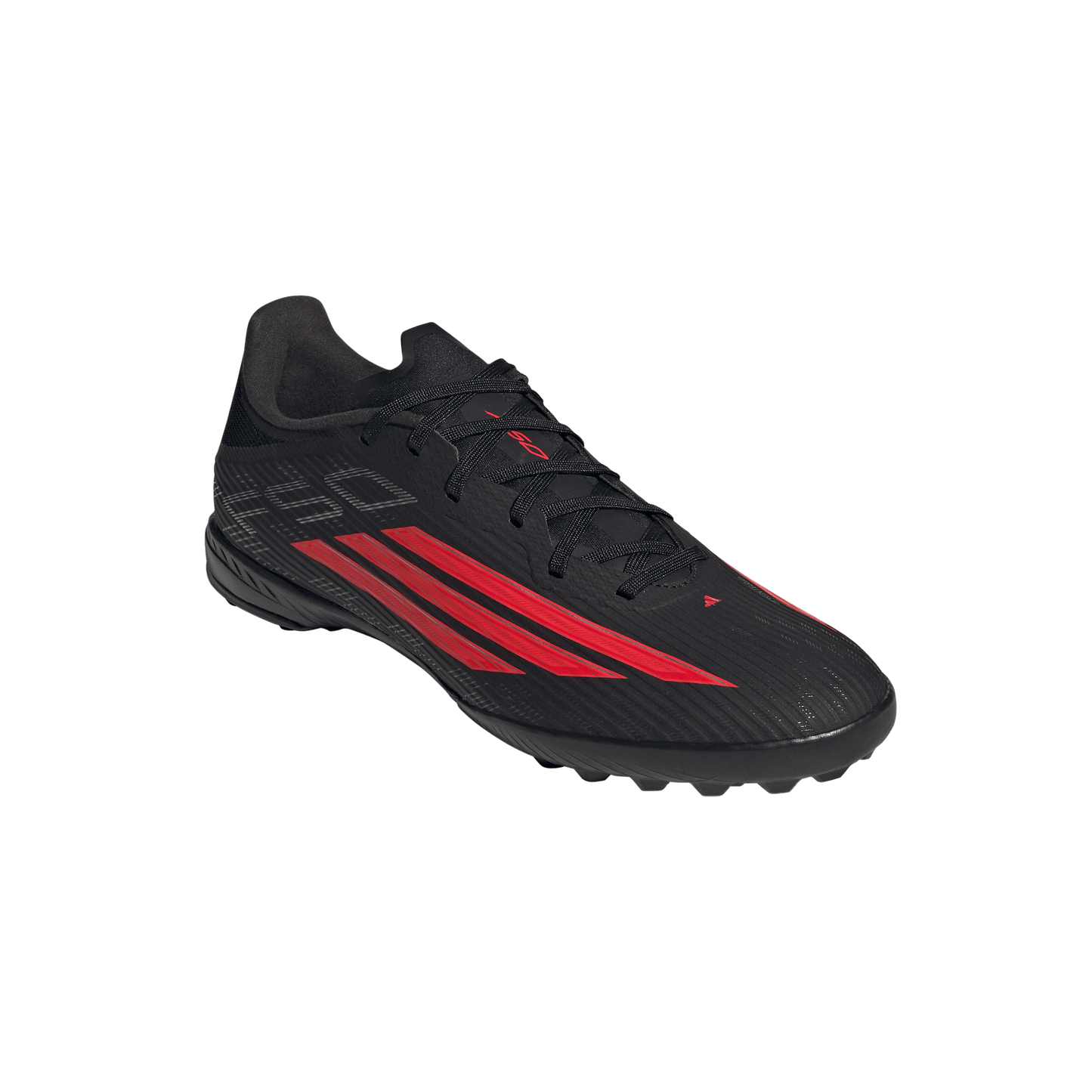 adidas F50 League Turf Soccer Shoes Black Red