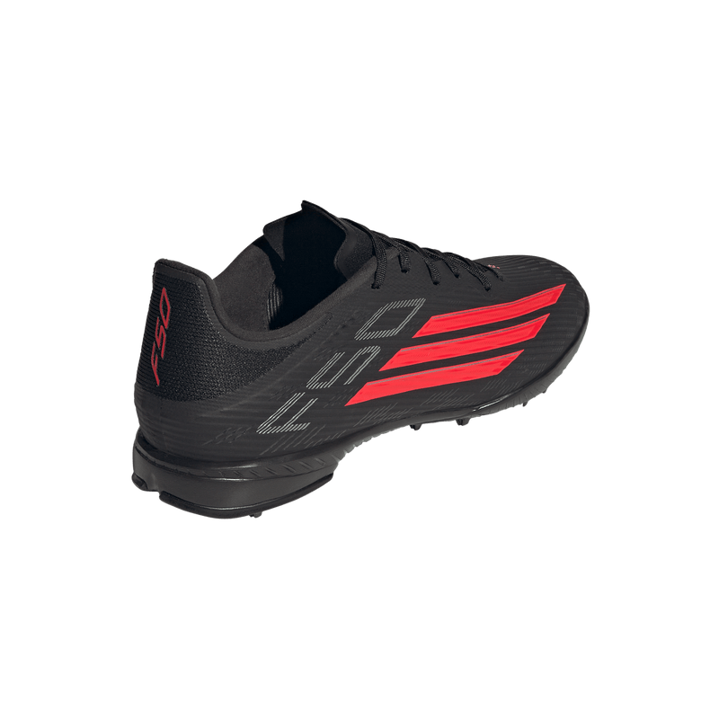 Load image into Gallery viewer, adidas F50 League Turf Soccer Shoes Black Red

