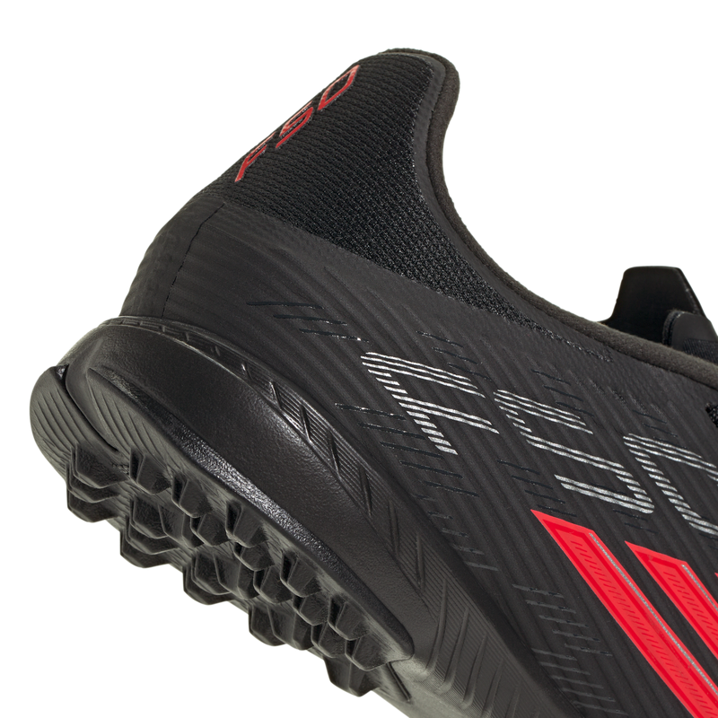 Load image into Gallery viewer, adidas F50 League Turf Soccer Shoes Black Red
