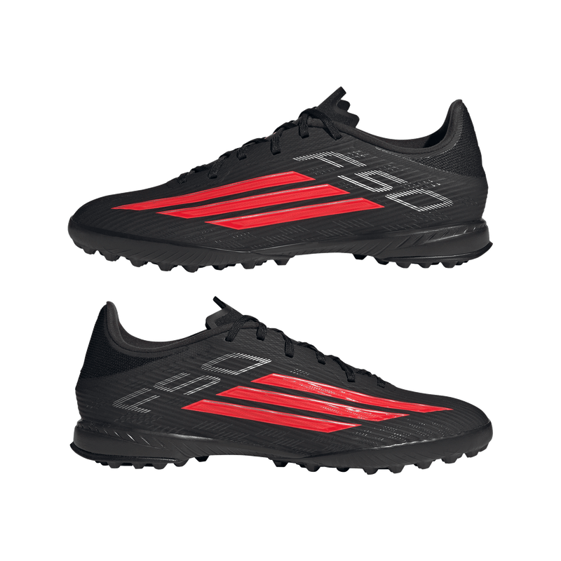 Load image into Gallery viewer, adidas F50 League Turf Soccer Shoes Black Red

