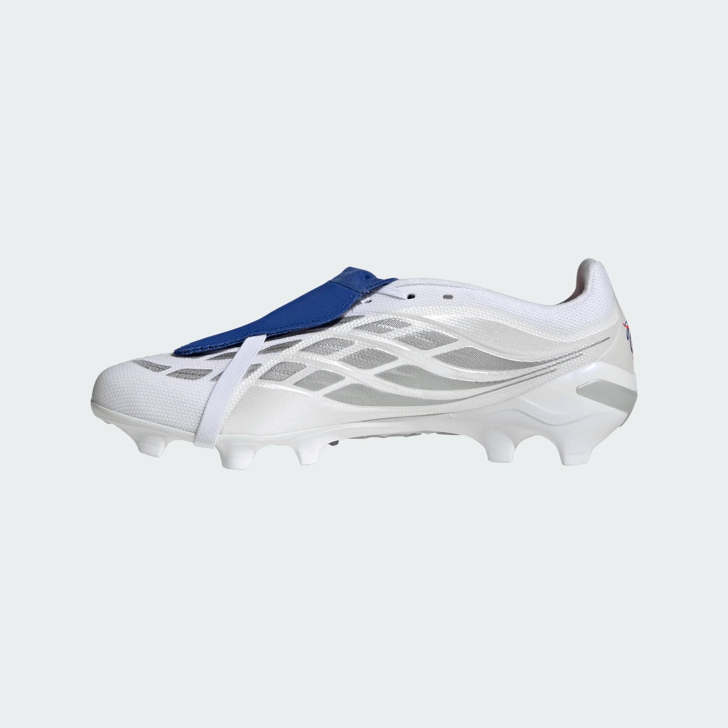 adidas Predator League Fold-Over Tongue FG White Royal Blue