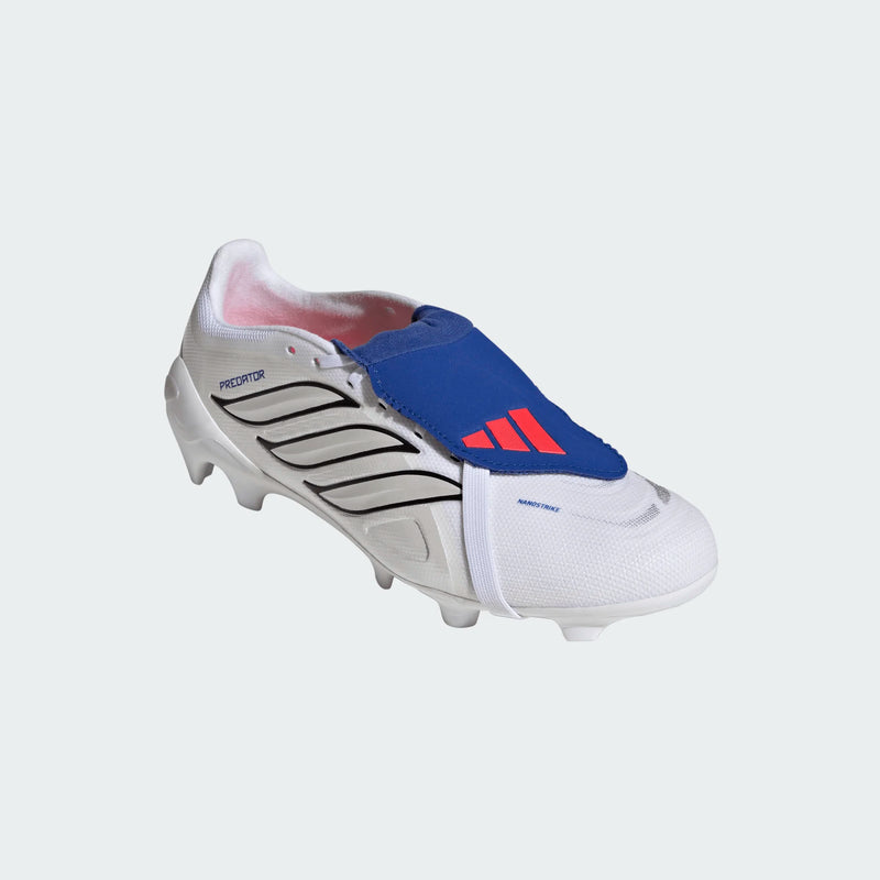 Load image into Gallery viewer, adidas Predator League Fold-Over Tongue FG White Royal Blue
