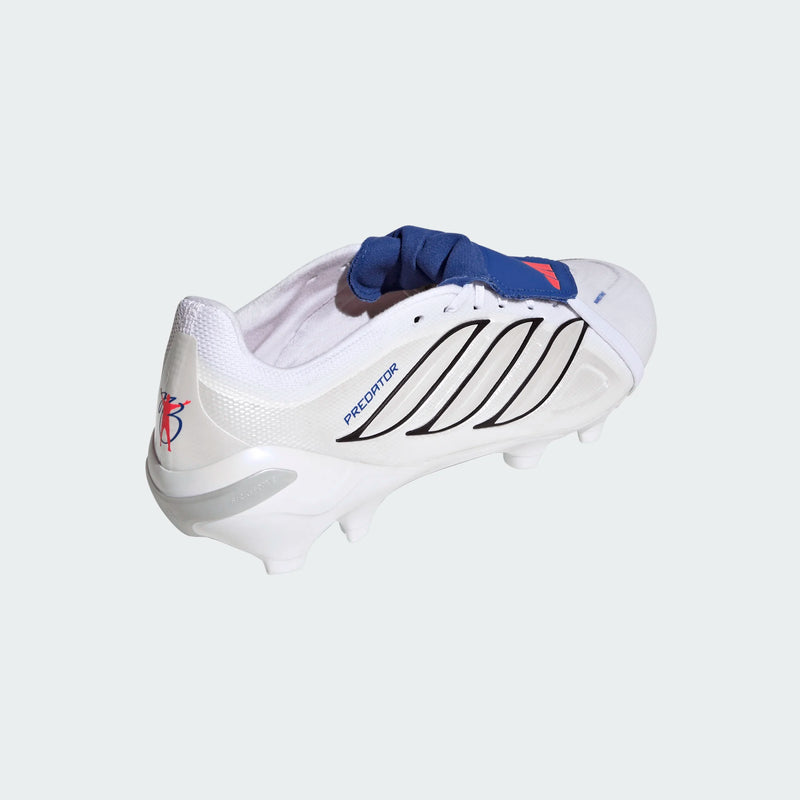 Load image into Gallery viewer, adidas Predator League Fold-Over Tongue FG White Royal Blue
