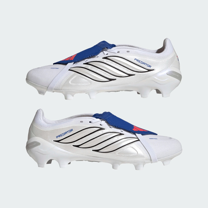 Load image into Gallery viewer, adidas Predator League Fold-Over Tongue FG White Royal Blue
