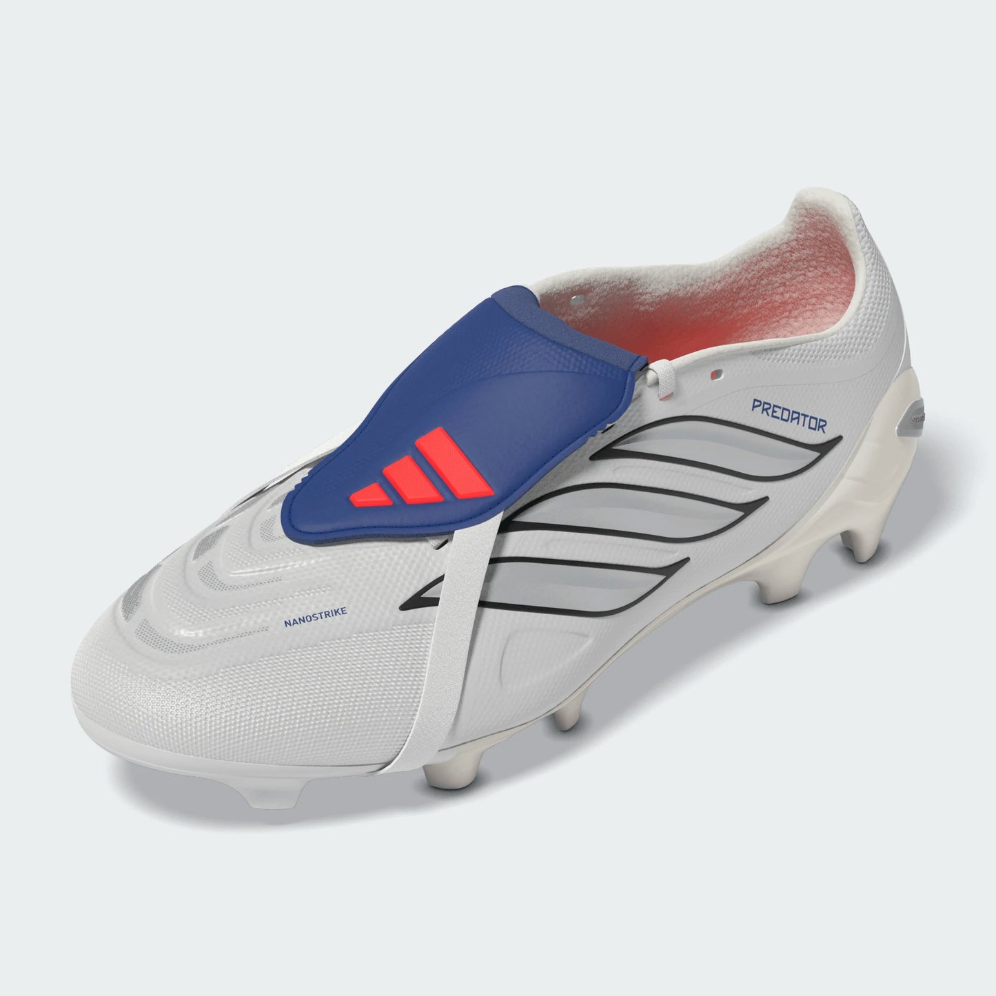 adidas Predator League Fold-Over Tongue FG White Royal Blue