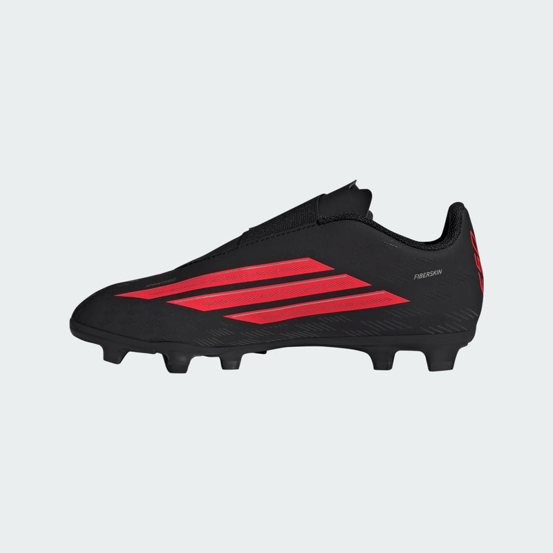 Load image into Gallery viewer, adidas F50 Club Velcro FG/MG Youth Black Red
