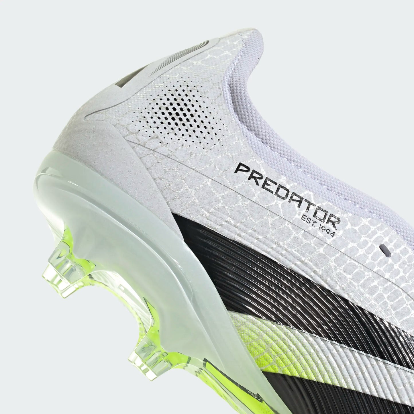 Predator Pro Fold-Over Tongue FG White Black Yellow