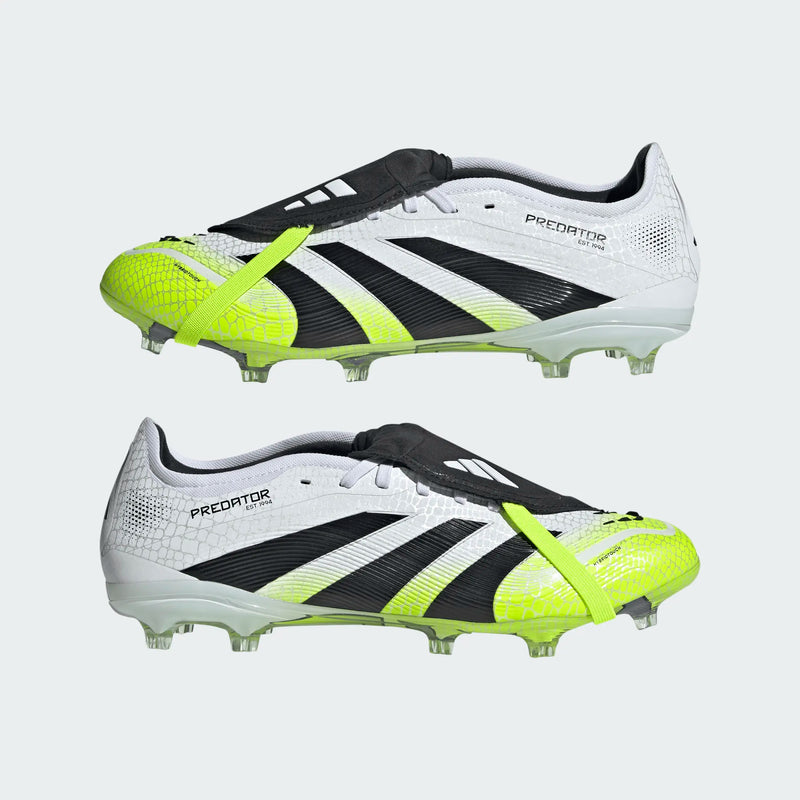 Load image into Gallery viewer, Predator Pro Fold-Over Tongue FG White Black Yellow
