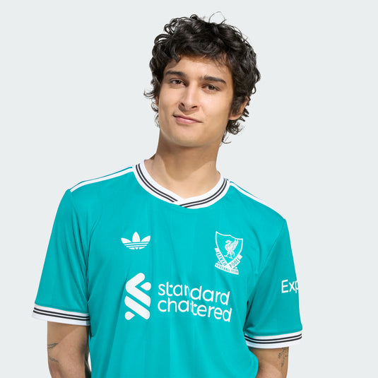 Salah #11 Mens Liverpool FC 26/26 Third Jersey Green