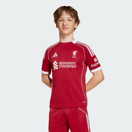 Youth Liverpool Home Jersey 2025/26