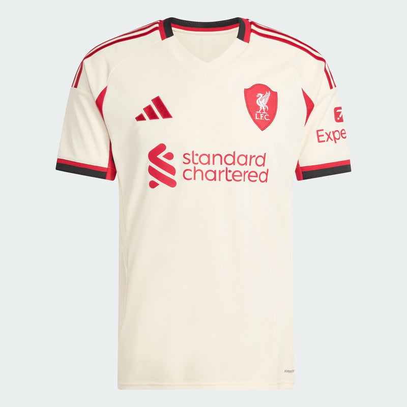 Load image into Gallery viewer, Men's Liverpool FC Away Jersey 2025/26 White
