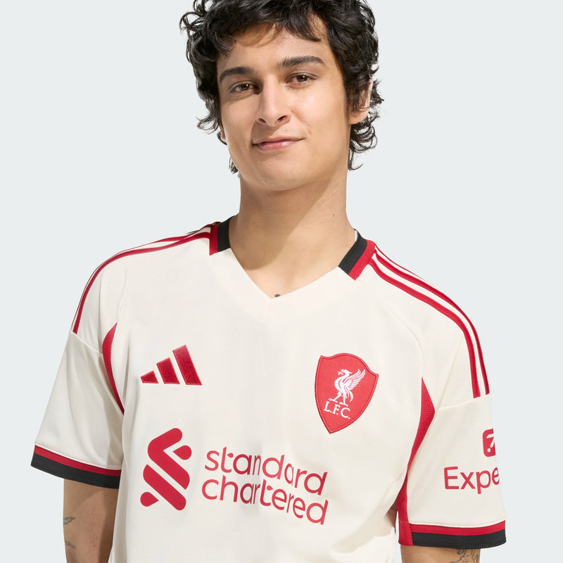 Load image into Gallery viewer, Men's Liverpool FC Away Jersey 2025/26 White

