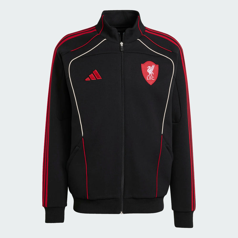 Load image into Gallery viewer, Liverpool FC Black Track Jacket
