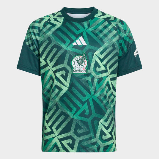 Youth Mexico World Cup 2026 Pre-Match Jersey Green
