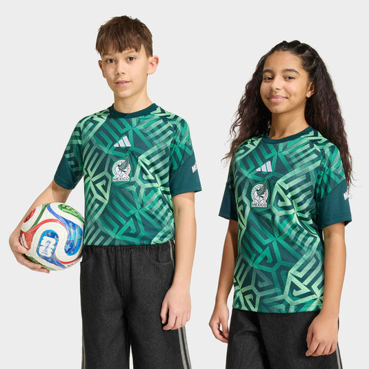 Youth Mexico World Cup 2026 Pre-Match Jersey Green