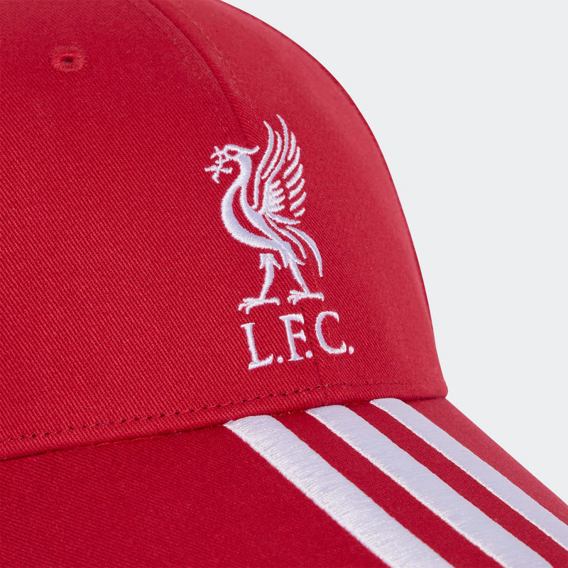 Load image into Gallery viewer, Liverpool FC Cap Red 3 Stripes
