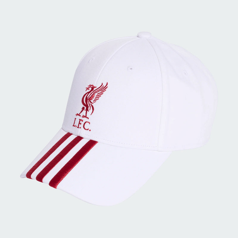 Load image into Gallery viewer, Liverpool FC Cap White 3 Stripes
